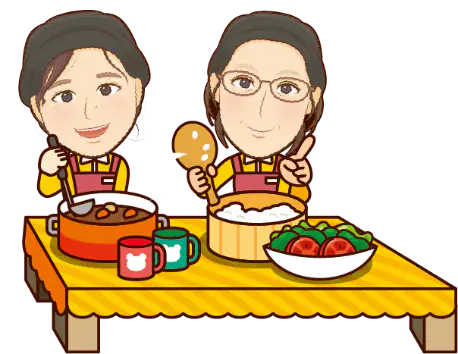 スタッフのイラスト